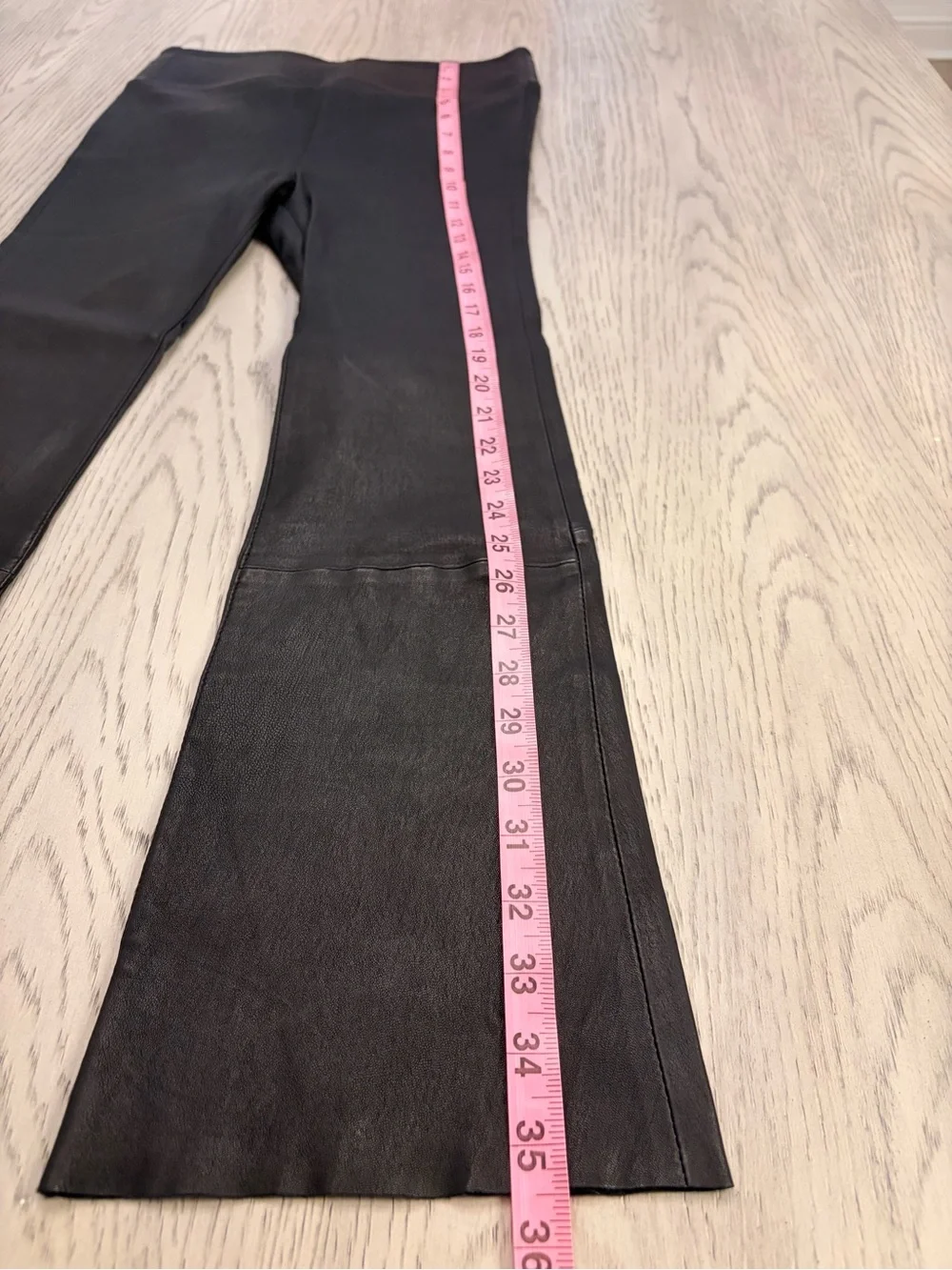 NWT SPRWMN High Waist Black Crop Flare Leggings Size S - Picture 9 of 10